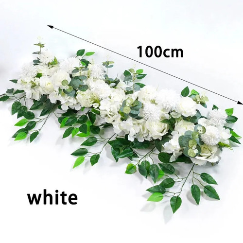 100cm luxury white rose floral - luxury,