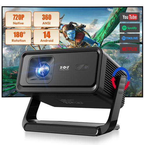 Xgody smart projector - xgody, 8k