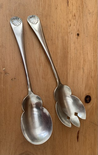Silver plated salad - plated,