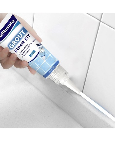 Tile grout repair kit - grout,