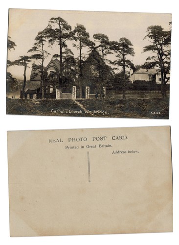 Vintage postcard catholic - postcard,