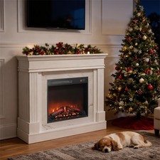 44" Electric Fireplace with