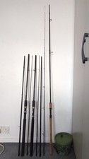 2x 10 Ft Float rods +10 Foot Korum Feeder Rod With Maggot Feeders
