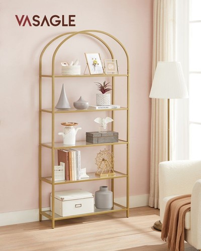 Vasagle tier ladder glass - ladder,
