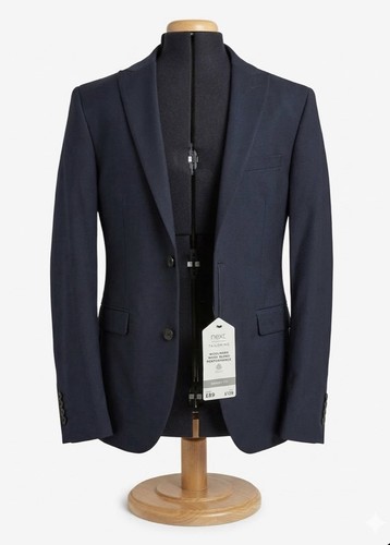 Next tailoring skinny fit navy - tailoring,