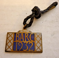 VINTAGE MOTOR RACING ENAMEL