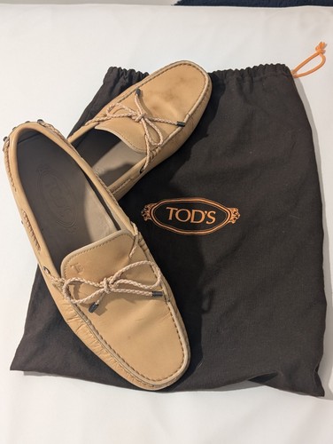 Tods laccetto mens tan - laccetto, leather