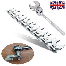 Crows Foot Wrench Set (Metric) Easily Access Hard-To-Reach Areas Auto Repair Kit