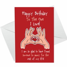 Novelty Birthday Card For