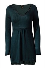 H&M Green Scoop Neck Knitted Maternity Dress