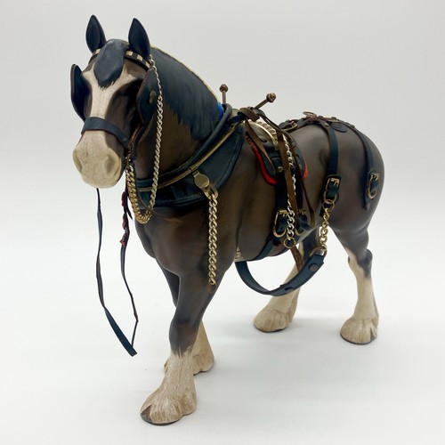 Beswick 2465 clydesdale horse - beswick,