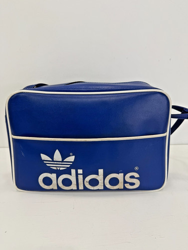 Adidas vintage 1970s blue bag - adidas,
