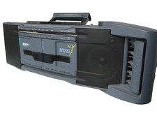 Philips AW7112 Moving Sound Turbo Bass Vintage Twin Tape Classic 1990s Boombox