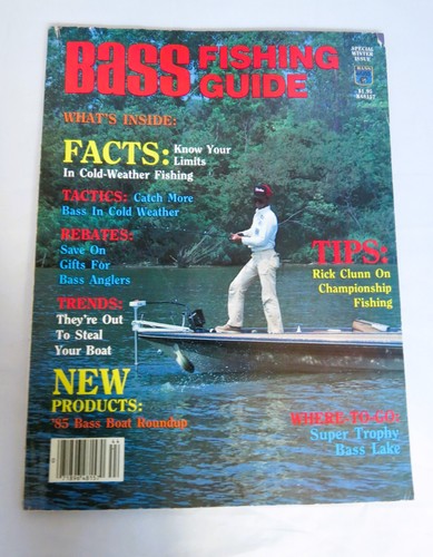 Vintage 1984 bass fishing - vintage,