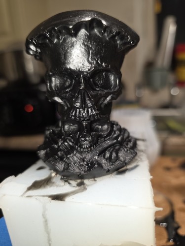 Apple bite skull black - apple,