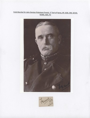 Field marshal john french 1st - marshal, french,
