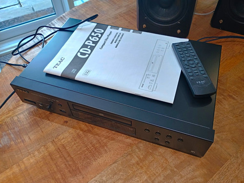 Teac p650 player black - cd-p650,