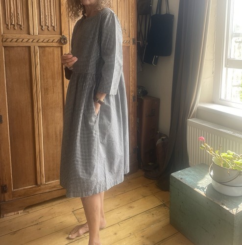 Toast gingham dress 12 - toast,