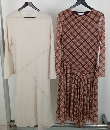 Women 2pcs midi dress - 2pcs,