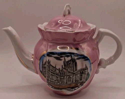 Old luster ware souvenir - old,