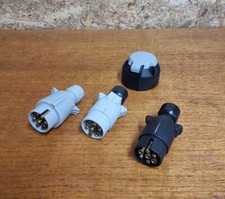 Selection Or Trailer Plugs & Socket Towing Caravan Car Transporter 7 Pin 