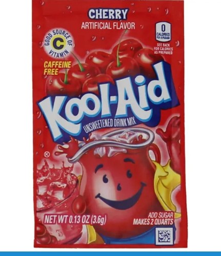 Kool aid 2qt cherry - aid, (3.6g)