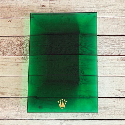 Rolex green plastic watch - green,