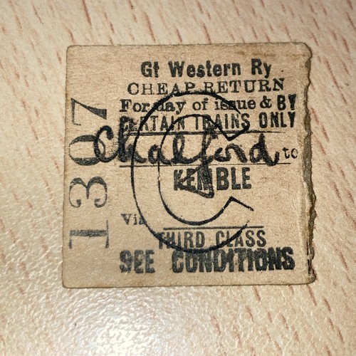 Half railway ticket - half., ticket,