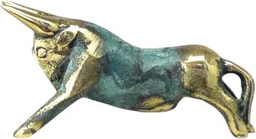 Bronze bull statue minoan - bull,