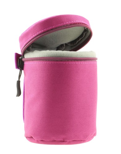 Navitech purple lens case - lens,