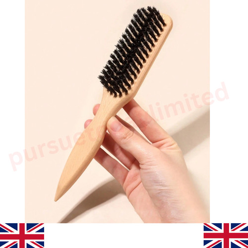 Boar bristle slick back hair - boar,