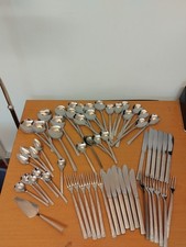 Viners  Stainless Steel Cutlery Set 61 Pieces Gerald Benney Bark Pattern
