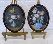 2 x Naive Flower Painting
