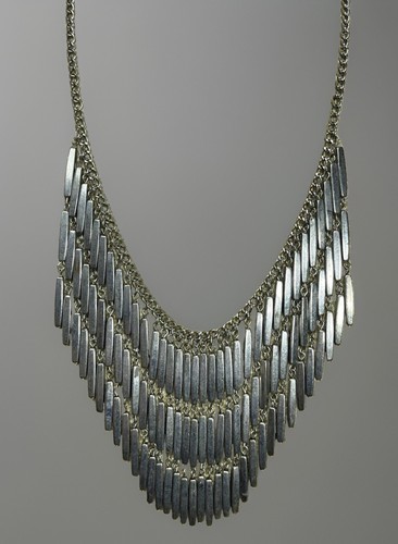 Multi layered bar fringe - multi-layered,