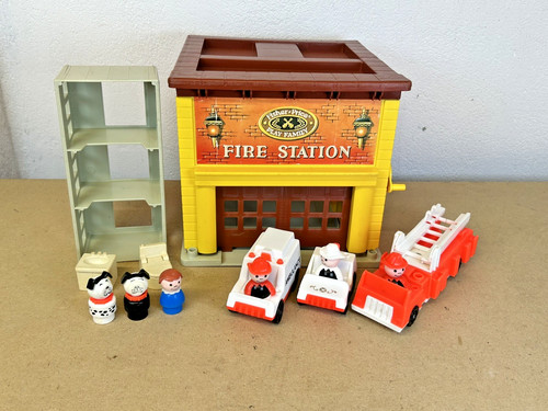 Vintage fisher price fire - vintage,