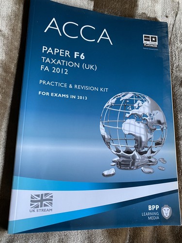 Bpp acca taxation fa - acca,