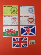 QSL Cards  Seven  Unused Job Lot  Modern Designs