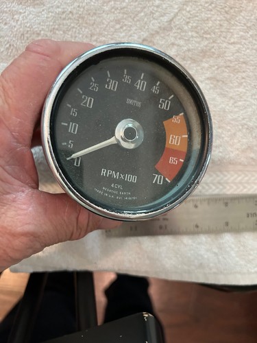 Vintage smiths rpm tachometer - vintage,