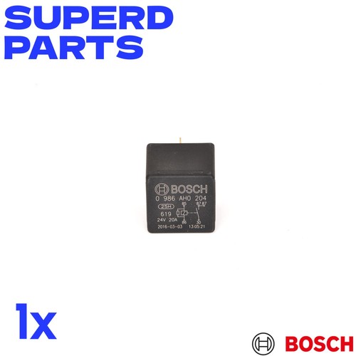 Relay main current - 0, for