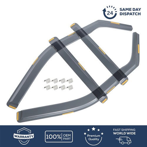 Wind deflectors fitment - deflectors, for