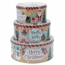 Set of 3 Christmas Storage