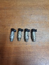 4 x Vintage Klg Wf 50 Weather Proof Spark Plug With Mounting Cap Sparking Plugs