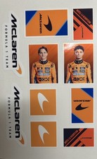 McLaren F 1 Team  Logo And Drivers Stickers Printed And Cut Vinyl 10 Stickers