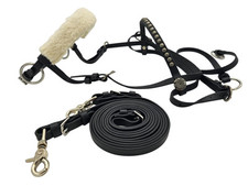 Bitless Bridle, Original Dr Cooks, Synthetic Black Cross under Bitless bridle