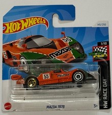 Hot Wheels Mazda 787B Orange - Damaged Packaging