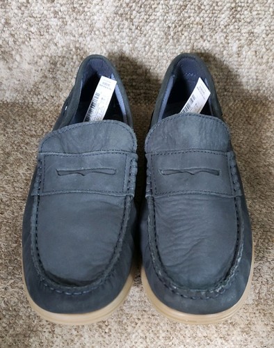Boys next navy leather suede - leather,