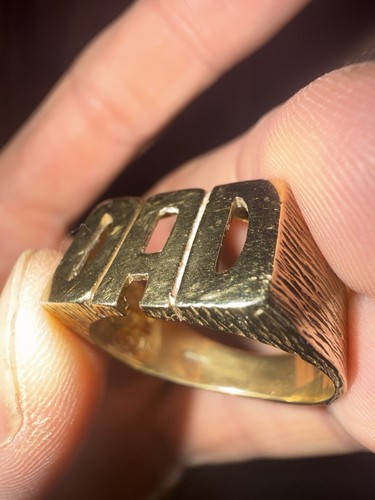 9ct gold dad - 9ct, heavy