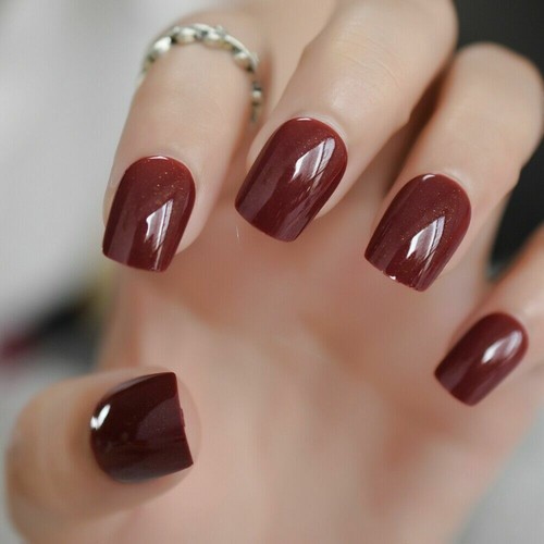 24pcs fake nails reusable - 24pcs,