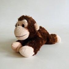 Aurora Soft Toy Cuddly Plush Monkey Stuffed Animal Beanie Plushie 9”