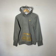 Nike Hoodie Jumper Men's Medium Grey Therma Fit Pullover Nylon Live Strong